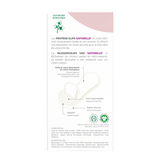 Protège-slips Pocket Coton BIO, , medium